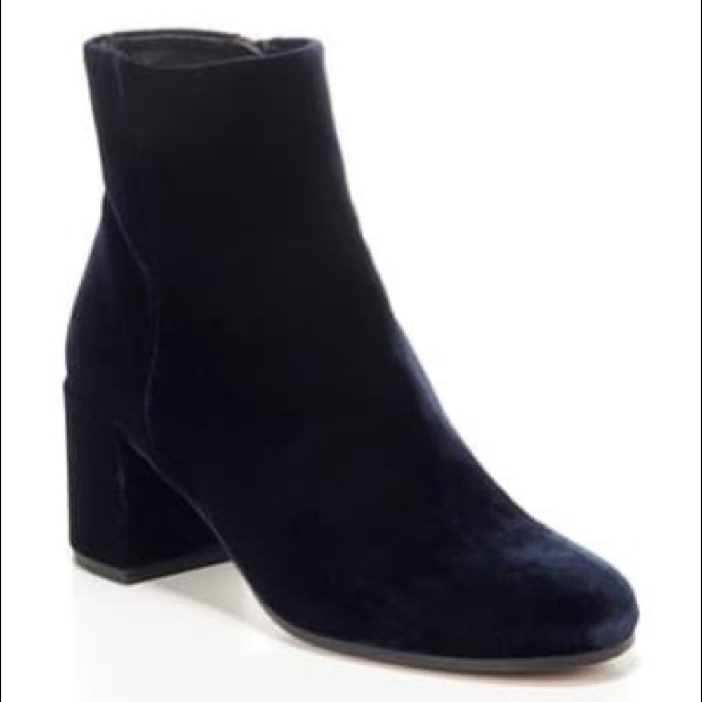 Vince Blakely Velvet Booties